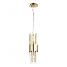 Odeon light 4786/2 HALL ODL21 562 золото/металл/стекло Подвес E14 2*40W VIKETA  купить